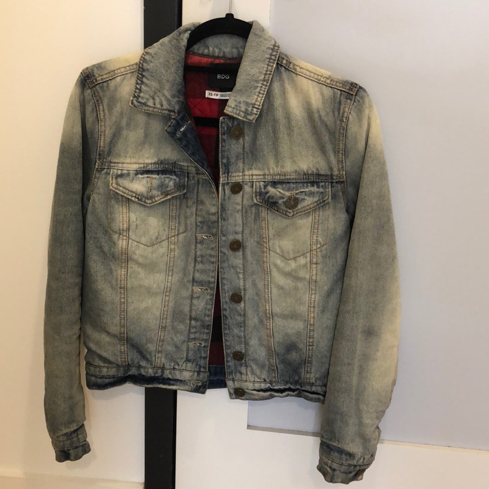 Distressed Denim Jacket